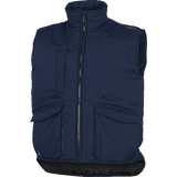 代尔塔405104 秋冬马甲防寒服保暖马甲防寒马甲 冬季工作马甲外套 405104藏青色 S