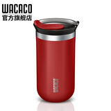 WACACO Octaroma随行便携式咖啡保温杯304不锈钢车载隔热户外手持咖啡杯 赤红+M码 300ml