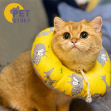 aipetofstory幼小猫咪伊丽莎白圈软圈宠物超小猫咪头套防舔咬奶猫软项圈喂药