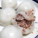蓝湖优品【三色】东北黄米粘豆包紫米江米黏粘糕年糕特产纯手工黏芸豆豆包 江米豆包330g*3袋 共27个
