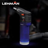 雷曼（LEHMAN）防风打火机充气点火器点茄点香点艾灸点艾条专用直冲气体焊枪喷枪 蓝601单支（买二个实发3只） 1支