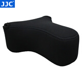JJC 相机内胆包 收纳保护套 适用于索尼A6600 A6100 A6000 A5100 A6300 A6400 ZV-E10 RX1RII微单配件 OC-S3BK大号 黑色