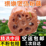 藕荷泥（OUHENI）正宗洪湖粉藕新鲜莲藕湖北特产现挖九孔藕煲汤湖藕粉糯莲藕蔬菜 洪湖粉藕3斤