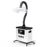 酷柏（qubo） 艾灸烟雾净化器移动式家用吸烟神器排烟机艾灸馆抽烟排烟系统 单头：乳丁纹竹节管+方罩
