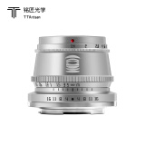 TTArtisan 铭匠35mm f1.4定焦微单人像镜头 银色 M4/3系统接口（奥巴、松下微单）