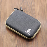 丰帆音乐播放器收纳包适用于索尼NW-A105/ZX707/ZX706/A306黑砖WM1A外壳MP3耳机收纳盒保护套硬壳 深灰色