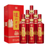 泸州老窖 八年窖头曲 典藏流金 浓香型白酒  52度500ml*6瓶整箱装