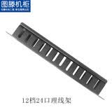 图滕网络机柜壁挂弱电机箱路由器电脑柜6u9u12u监控硬盘交换机W64 12档24口理线架