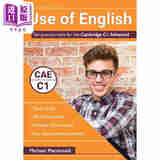 Use of English Ten practice tests for the Cambridge C1 Advanced英语运用剑桥CAE考试C1等级10套模拟练习测试 中商原版