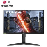 LG 27GN750 27英寸 240HZ IPS游戏电竞显示器 1MS HDR 旋转升降底座兼容 27英寸