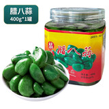 昊七七 腊八蒜 糖蒜 糖醋蒜绿蒜 醋泡蒜密封 山东特产 下饭菜辣八蒜 腊八蒜400g×1罐