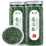 陈一凡 茶叶 毛尖绿茶新茶雨前春茶浓香型绿茶叶罐装100克口粮茶 雨前毛尖茶 100g*1罐