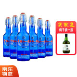 牛栏山白酒 纯粮固态法白酒 42度 500mL 6瓶 牛栏山一号蓝瓶