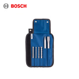 博世（BOSCH）小蓝卷（6支装）四坑石工混合套装钻孔/凿削/破拆