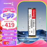 长城（Great Wall）1TB SSD固态硬盘 M.2接口(NVMe协议)TLC颗粒PCIe 3.0x4 GW300T系列