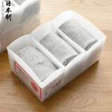 家の物语（KATEI STORY） 日本进口内衣内裤收纳盒塑料抽屉分隔储物袜子收纳盒桌面小物件 3分格
