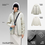蕉内（Bananain）3系女士三合一冲锋衣秋冬新款短外套 白桦木 S
