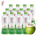 if 泰国进口 椰子水 果汁饮料 原味350ml*12瓶