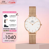 丹尼尔惠灵顿（DanielWellington）DW手表女 简约欧美表钢带石英女士手表生日礼物送女友DW00100219