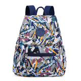 京智尼龙布双肩包女新款潮防盗旅行时尚帆布包包大容量背包