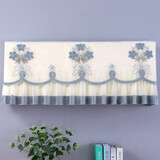 庭漫伊（TINGMANYI）空调罩开机不取空调套卧室挂式1P大1.5P匹空调挂机罩防尘罩 墨兰序浅蓝全包款 1.5-2p)86-94内