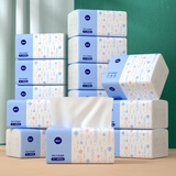 漫花400张5层家用纸巾抽纸整箱实惠装餐巾纸卫生纸家庭装擦手 5层 400张*10包