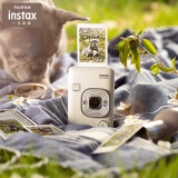 INSTAX富士instax立拍立得 数模一次成像相机（具有手机照片打印功能）mini LiPlay 石英白