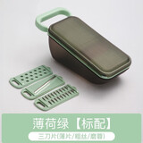 沃德百惠（WORTHBUY）厨房切菜神器家用土豆丝切丝切片切丁做菜刨丝机削刮擦丝器小工具 切菜神器【薄荷绿-标配】