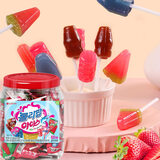 乐天冰激凌棒棒糖韩国进口洛丽波儿童糖果水果糖硬糖送礼网红零食 混合口味棒棒糖660g*1桶