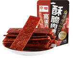 盼盼高蛋白肉脯 蜜汁味猪肉脯追剧解馋休闲零食办公室小吃 酥脆肉脯蜜汁味38g/袋