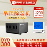 德优匠工业吊顶管道式除湿机隐藏安装抽湿机地下室吸顶式专业设备 380L/天 -DYD