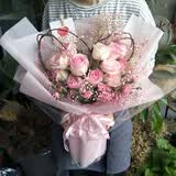 一花一恋鲜花同城配送玫瑰花绣球花束送闺蜜女友老婆生日礼物花店 鲜花·甜蜜时刻 快至2小时-送花上门