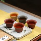 百年利永宜兴紫砂品茗杯纯全手工原矿无忧无虑功夫茶具配件主人杯泡茶杯子