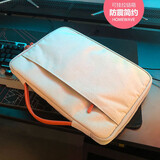 HOMEWAVE微软笔记本电脑包surfacepro12保护套苹果Macbookair内胆15英寸M4 卡其色 13.3/14英寸(内径34*24cm)