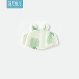 汤尼倍儿新生儿护囟门帽子纯棉0-3-6月初生婴儿胎帽夏季纱布套头空顶帽 苹苹安6-12个月(帽围42cm) 可根据宝宝头围选择