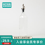 NITORI宜得利家居 调料盒调料瓶酱油瓶醋瓶分装瓶佐料瓶调味罐 oak 500ml