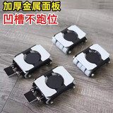 思妮克娅加强移动滑轮家具家电茶几桌柜洗衣机冰箱底座通用搬重物省力脚架 升级加强移动滑轮一套4个