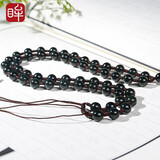 印象眸【可私人定制】和田玉挂绳项链圆珠编绳吊坠配绳 青玉圆珠