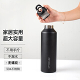 REVOMAX 锐虎便携不锈钢保温杯男女网红运动健身大容量杯成人保温杯 黑色/950ml/316L内胆