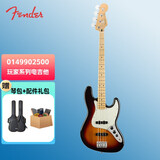 FENDER芬达Fender贝司Standard Player P J Bass墨芬墨标玩家电贝司贝斯 0149902500（日落色J型贝斯）