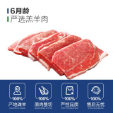 边塞风盐池滩羊羔羊扒片 500g/袋 去骨后腿肉片 宁夏滩羊肉 煎烤食材