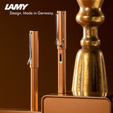 凌美（LAMY）钢笔礼盒 恒星系列练字正姿钢笔学生文具办公礼品 毕业礼物 赤铜橙0.7mm