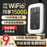 GESHENG歌胜随身wifi6+插卡【下单即送1500G】无限流量高频移动路由器CPEwifi热点无线上网充电宝2024款不限速 【顶配款wifi6+】八核八通道+升级续航48小时