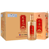 天安门酒 北京华都酒业 53度酱香型白酒礼盒  53度 500mL 6瓶 金彩 整箱装