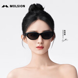 MOLSION陌森偏光太阳镜猫眼赵丽颖同款时尚墨镜送女友MS3077