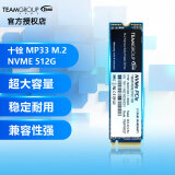 十铨科技SSD固态硬盘MP44/MP33/MS30笔记本台式机SATA3/M.2 NVME 十铨 MP33 M.2 PCIe3.0 512G