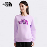 The North Face北面针织卫衣女户外运动舒适套头衫88FU 粉色/PMI L