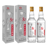 寳岛阿里山  高粱酒 口粮酒   粮食酒   浓香陈年 纯粮酒 送礼佳品 52度 450mL 2瓶 两人品