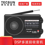 德生（Tecsun） 收音机老年人 全波段便携式高灵敏度指针电视伴音FM调频中波半导体R-305P