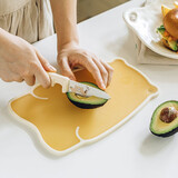 树可小熊迷你辅食菜板婴儿宝宝专用砧板案板小号切菜水果 【2件套】可小熊刀+辅食砧板